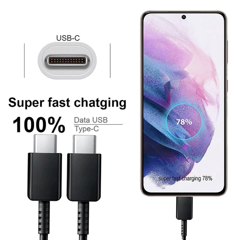 کابل USB-C ام پی مدل A35 طول یک متر 