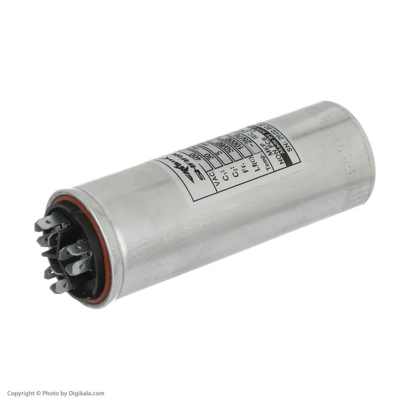 خازن کولر گازی شارک مدل 30+5 میکرو فاراد  450V