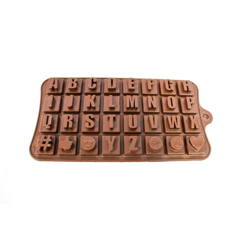 قالب شکلات طرح حروف انگلیسی مدل F-55