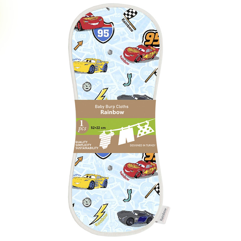 آروغ گیر نوزاد رینبو مدل Lightning McQueen