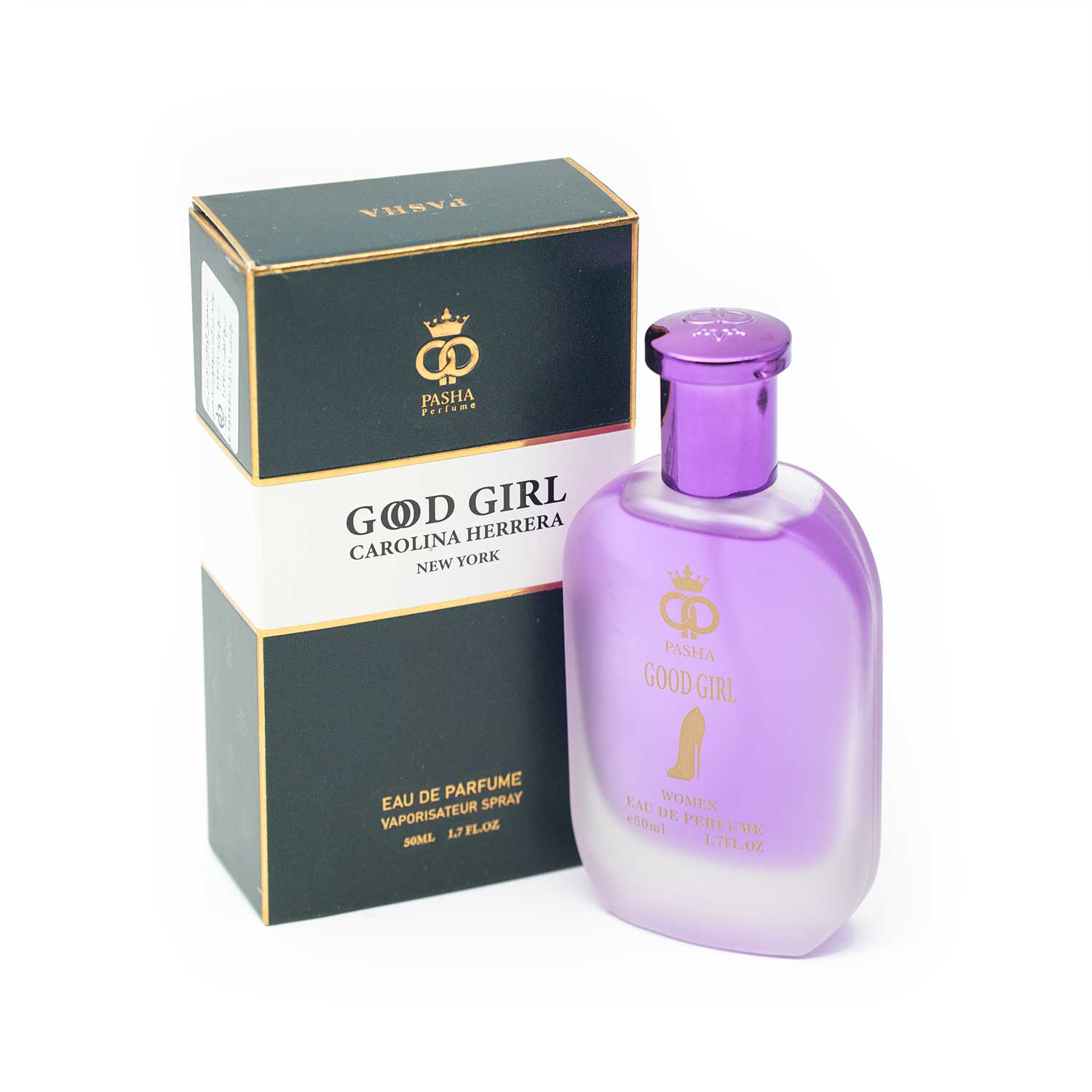 ادکلن گودگرل 50میل VIP پاشا Carolina Herrera Good Girl Eau De Parfum For Women 50ml VIP