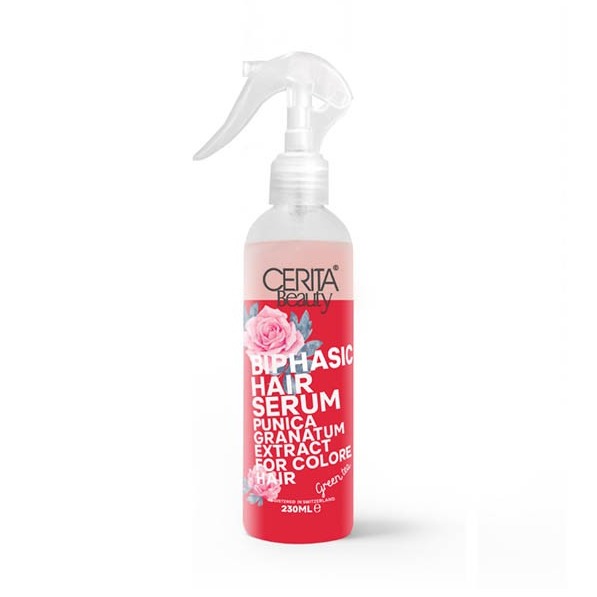 سرم دو فاز محافظ موی رنگ شده سریتا Biphasic Hair Serum For Colored Hair Cerita