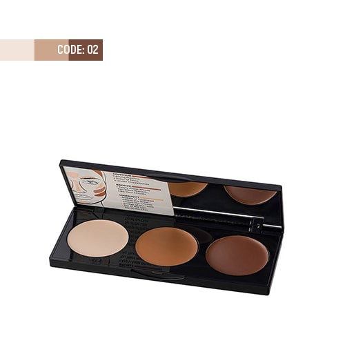 پالت کانتور و هایلایت کرمی پرفکتینگ نوت Note Perfecting Contouring Cream Palette