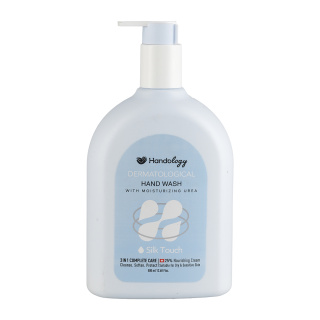 مایع دستشویی کرمی هندولوژی مدل Silk Touch حجم 500 میلی لیتر Handology Silk Touch Hand Wash 500 ml