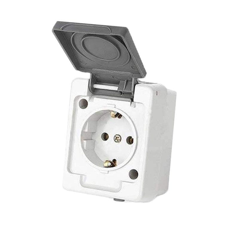 پریز ارت دار بهداد الکتریک مغزی سرامیکی (پس کرایه)