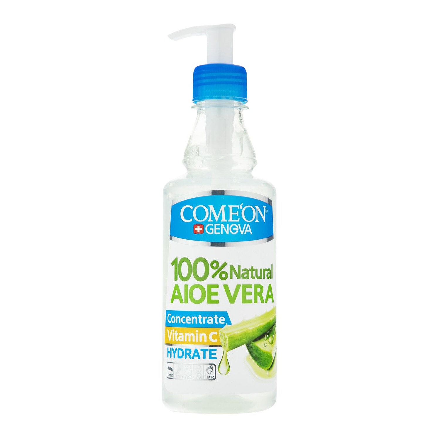 ژل آلوئه ورا کامان 400 میلی لیتر Aloevera Gel Comeon