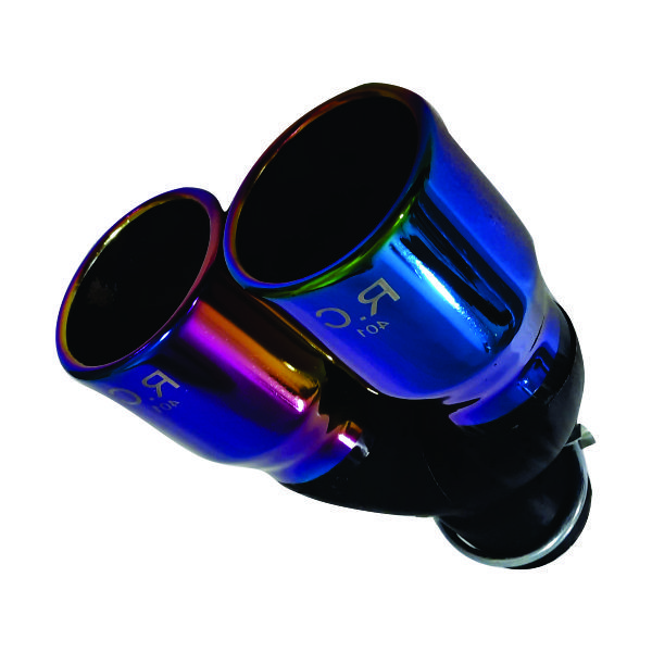 سر اگزوز مدل RC هفت رنگ طرح دولول ( 201144 )