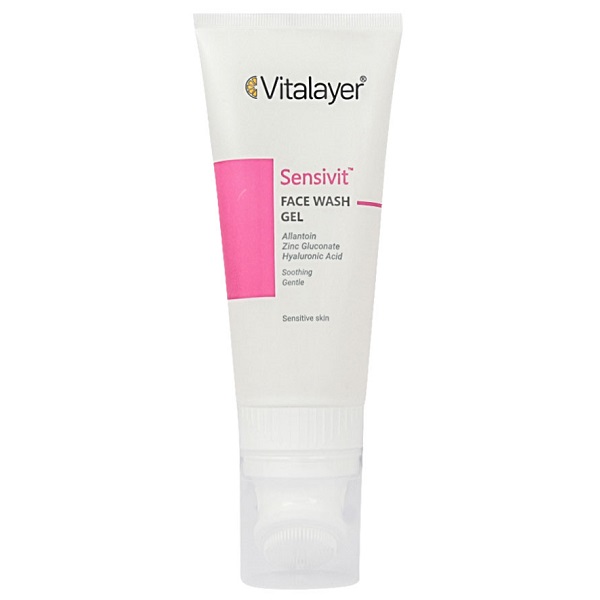 ژل شستشوی صورت سنسی ویت ویتالیر Sensivit Face Wash Gel Vitalayer