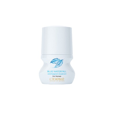 دئودورانت زنانه آبشار آبی سینره Blue Waterfall Deodorant Roll On For Women Cinere