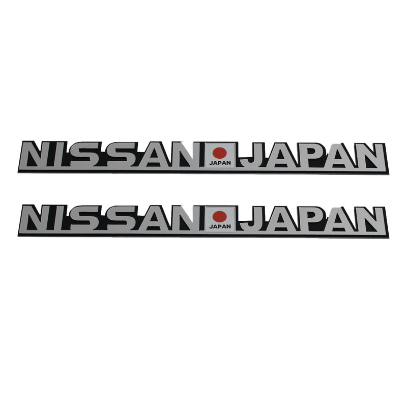 آرم خودرو صفا مدل لیزری طرح ژاپن مناسب برای نیسان زامیاد بسته دو عددی