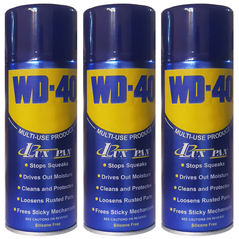 اسپری روان کننده لوکس پن مدل WD-40 حجم 330 میلی لیتر مجموعه 3 عددی