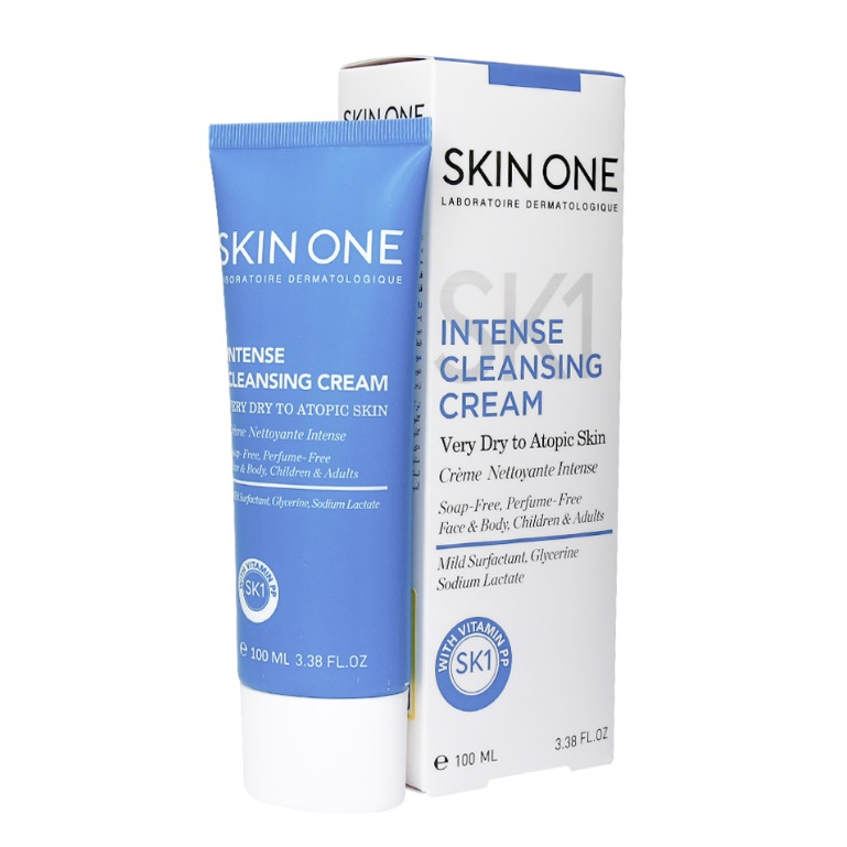 کرم پاک کننده اینتنس پوست خیلی خشک اسکین وان 100 میلی لیتر Intense Cleansing Cream For Very Dry Skin Skin One