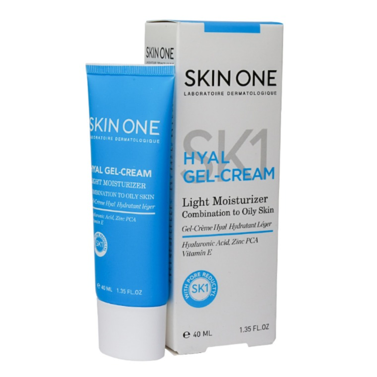 ژل کرم مرطوب کننده هیال اسکین وان 40 میلی لیتر Hyal Gel Cream Light Moisturizer Skin One