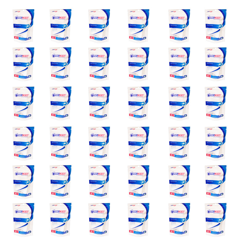 نخ دندان کانفیدنت مدل floss-Pillow سی و شش بسته 50 عددی