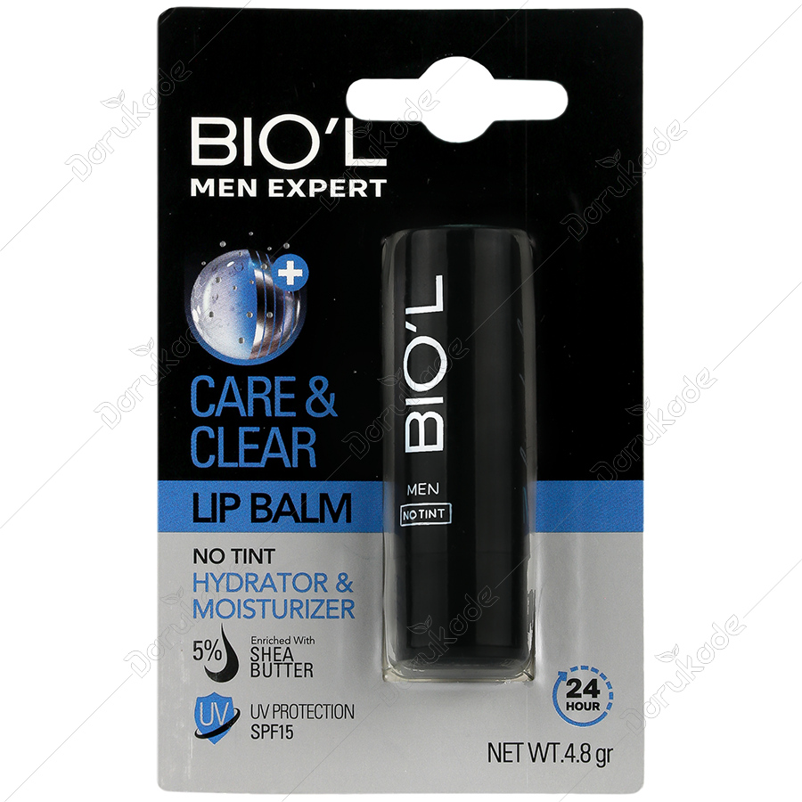 بالم نرم کننده لب آقایان بیول Moisturizer Lip Balm For men Biol