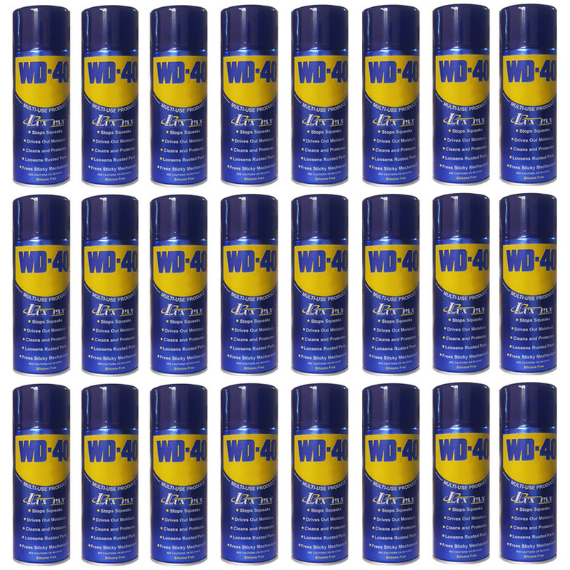 اسپری روان کننده لوکس پن مدل WD-40 حجم 330 میلی لیتر مجموعه 24 عددی