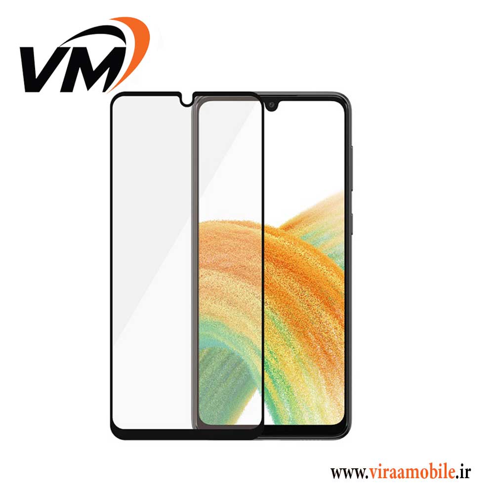 گلس فول چسب سامسونگ Galaxy A33 5G