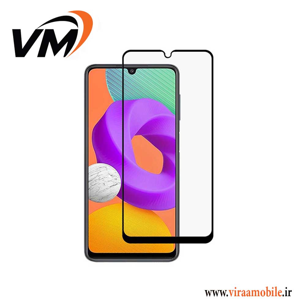 گلس فول چسب سامسونگ Galaxy M22