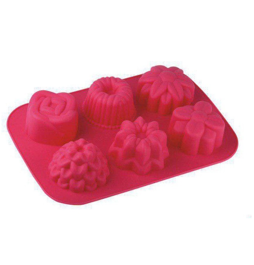 قالب ژله مافین شش تائی بزرگ (پست پیشتاز پس کرایه)