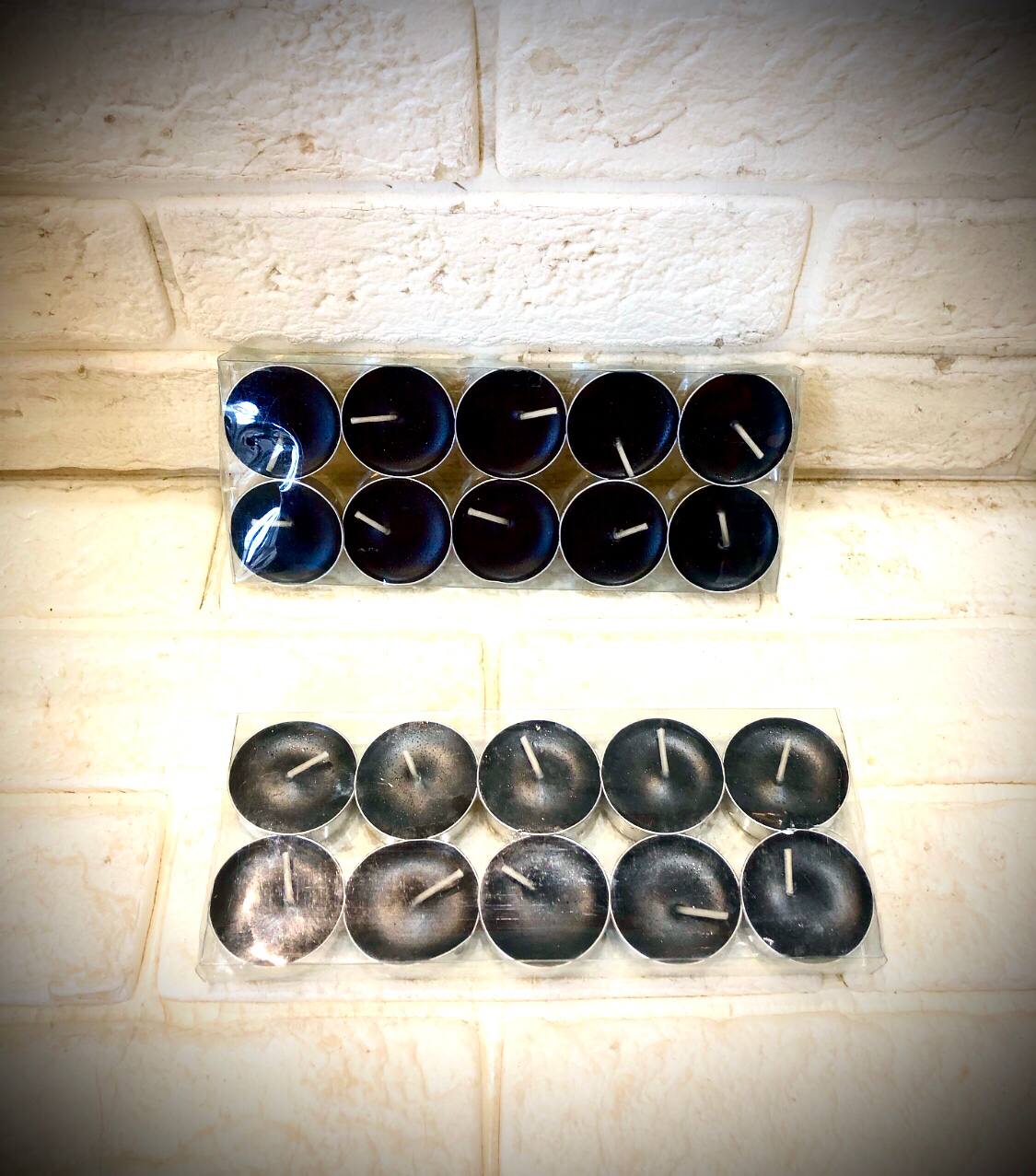 شمع وارمر 10 تایی مشکی مبلمونسرا مدل 287526