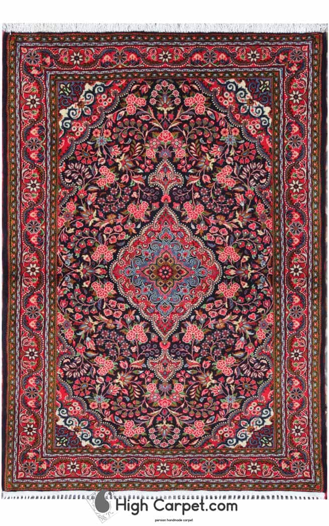 فرش دستباف 1.5 متری ملایر همدان کد 030802