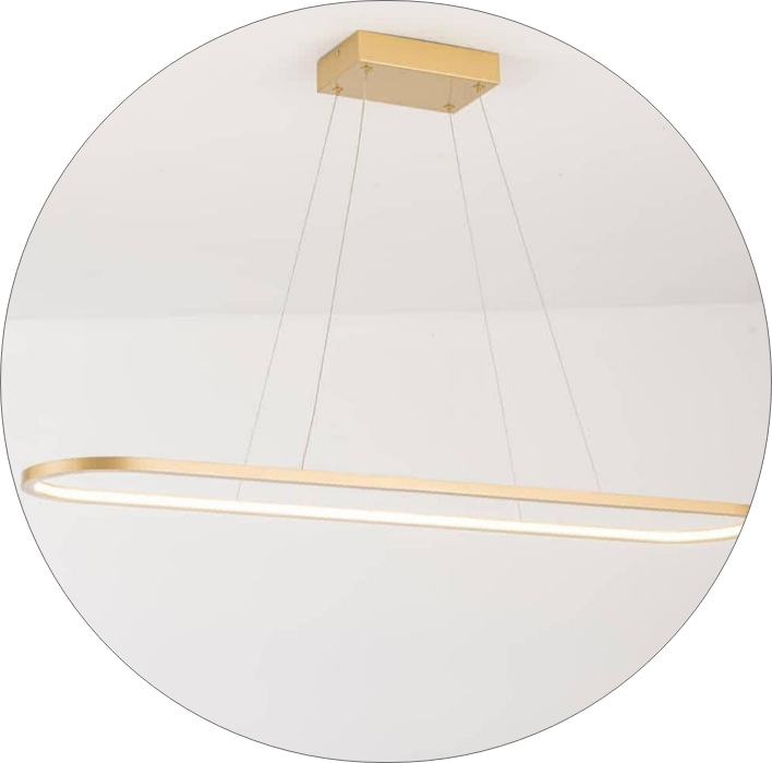 لوستر سقفی بیضی اس ام دی کد00176