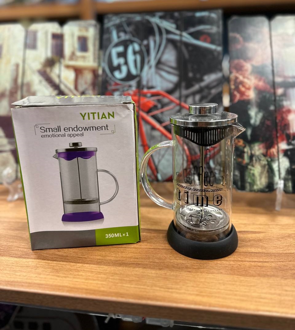 فرنچ پرس 300mil زیر سیلیکونی (پست پیشتاز پس کرایه)