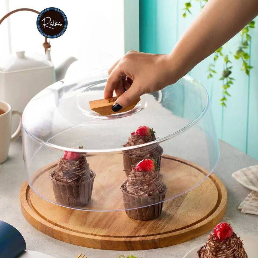 کیک خوری رابروود چوبی رایکا (پست پیشتاز پس کرایه)