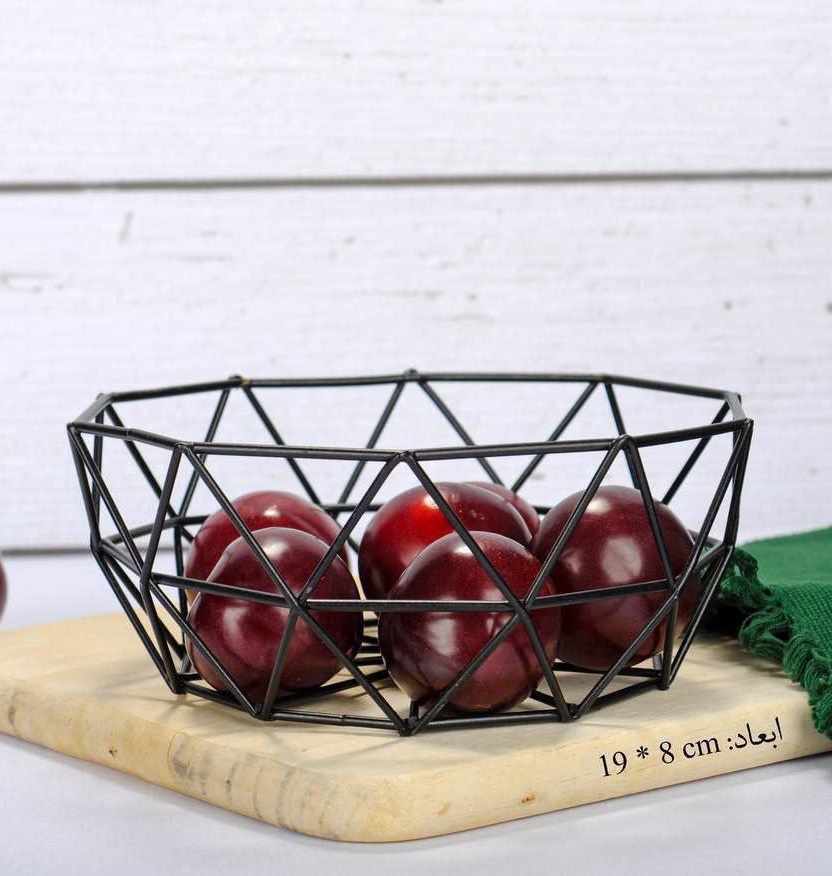 دیجی سیمیا - سبد میوه نقلی مشکی (پست پیشتاز پس کرایه)