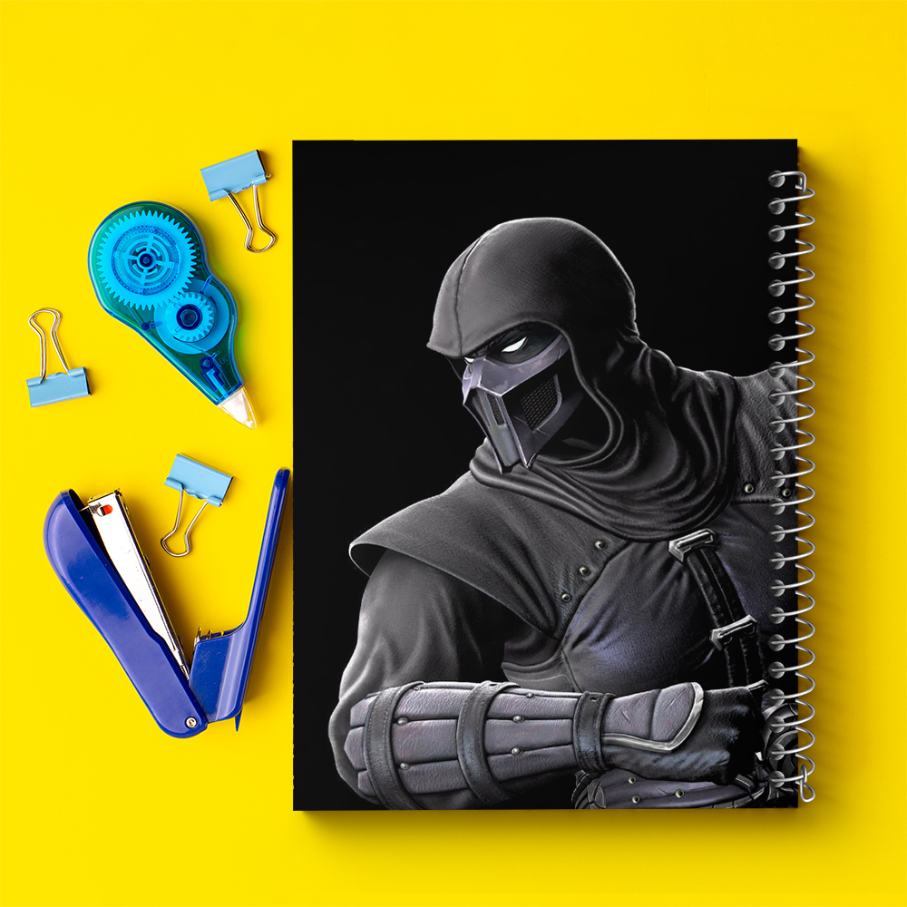 دفتر طراحی 50 برگ خندالو طرح بازی مورتال کمبت Mortal Kombat کد 29797