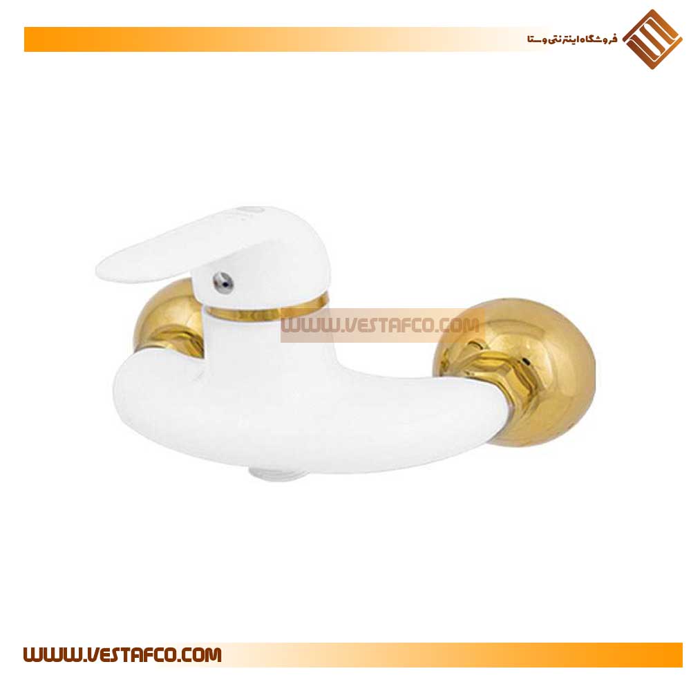 شیر توالت مدل عقیق سفید کد RA2065