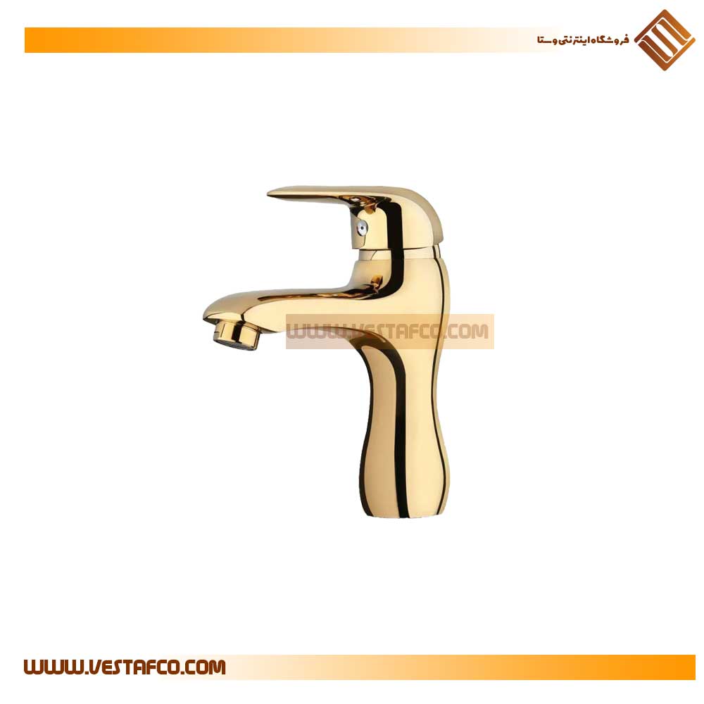 شیر روشویی مدل عقیق طلا کد RA2067