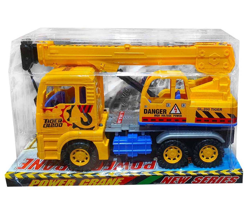 اسباب بازی ماشین قدرتی جرثقیل 142 وکیوم برند درج (پس کرایه)