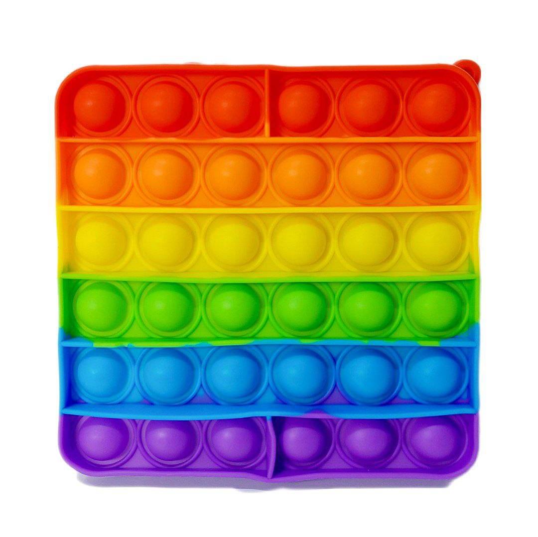 اسباب بازی پاپیت رنگین کمان مدل مربع جدید