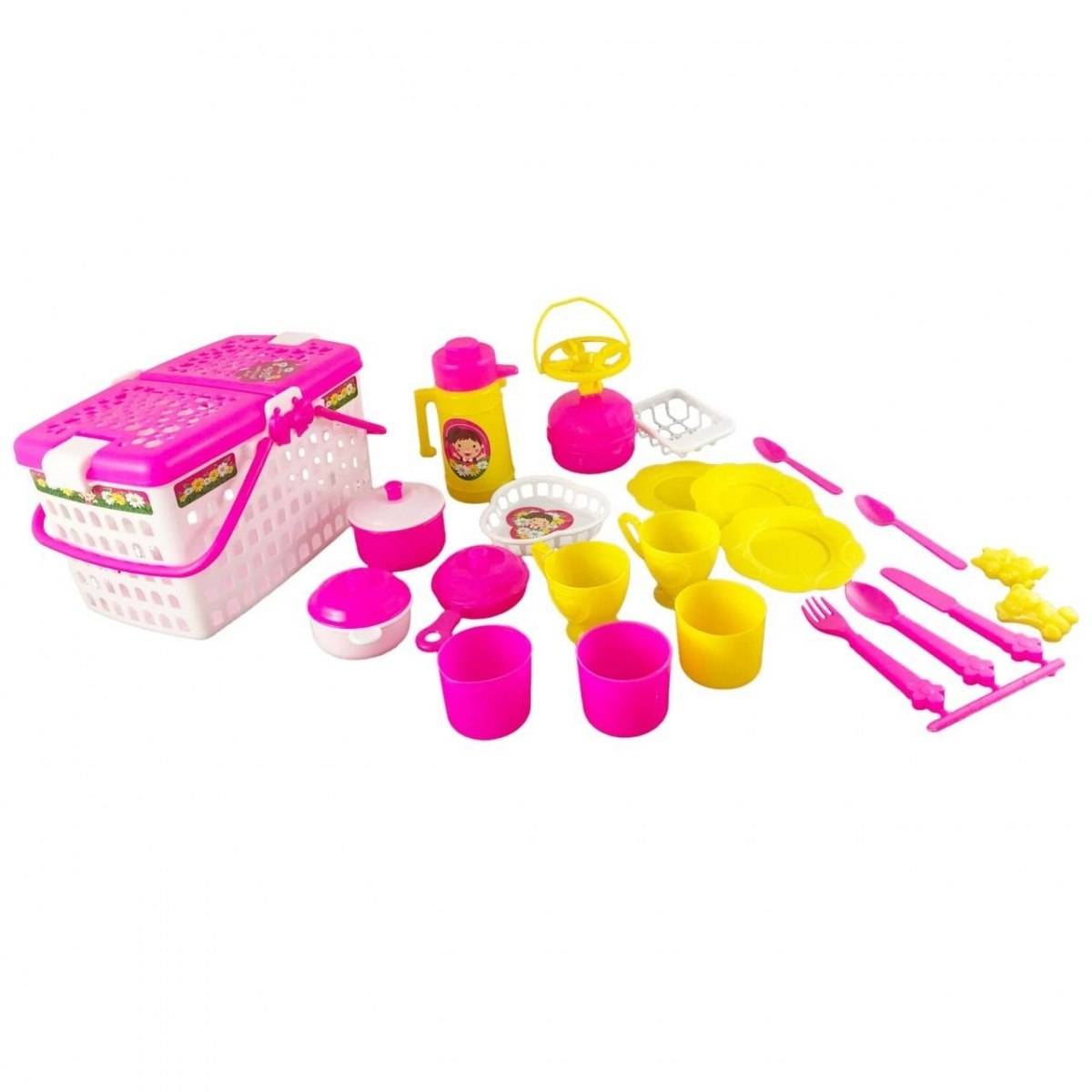 اسباب بازی ست بازی سبد پیک نیک مدل گل خانم بزرگ (پس کرایه)