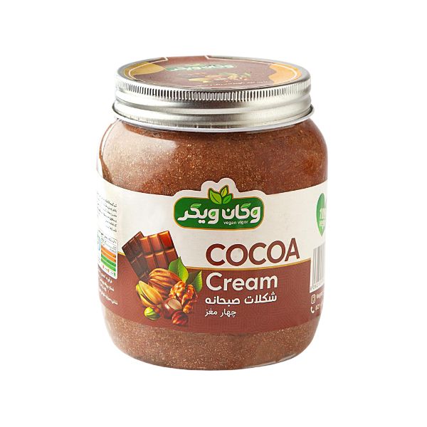 شکلات صبحانه رژیمی 4 مغز یک کیلویی وگان ویگر