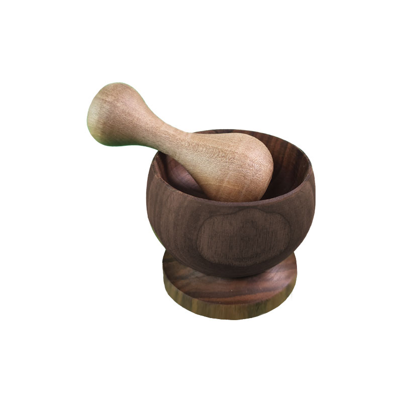 هاون چوبی گرد