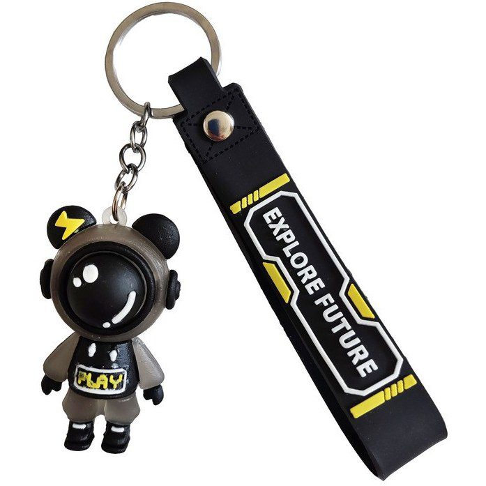 دسته کلید سیلیکونی ادم فضایی