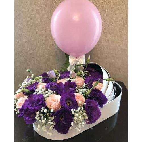 باکس گل هدیه نوزاد تهران d285