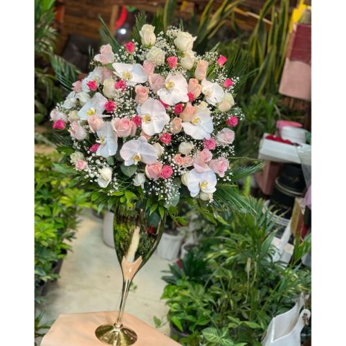 جام گل برای عقد کنان 9392