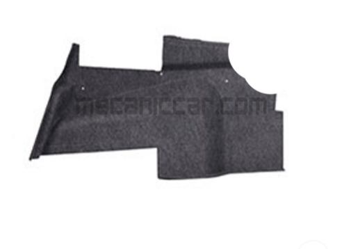 موکت (نمدی) روی گلگیر صندوق عقب چپ پژو 405 و پارس دوگانه سوز اذین پارت