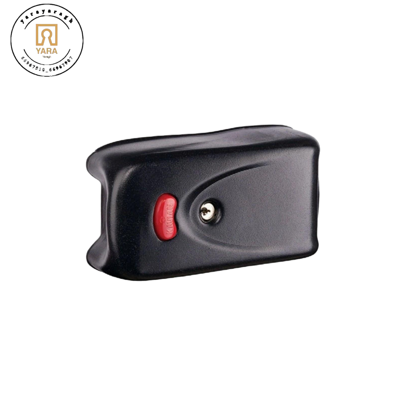 قفل حیاطی برقی کاویان با 5 کلید ساده (پس کرایه)