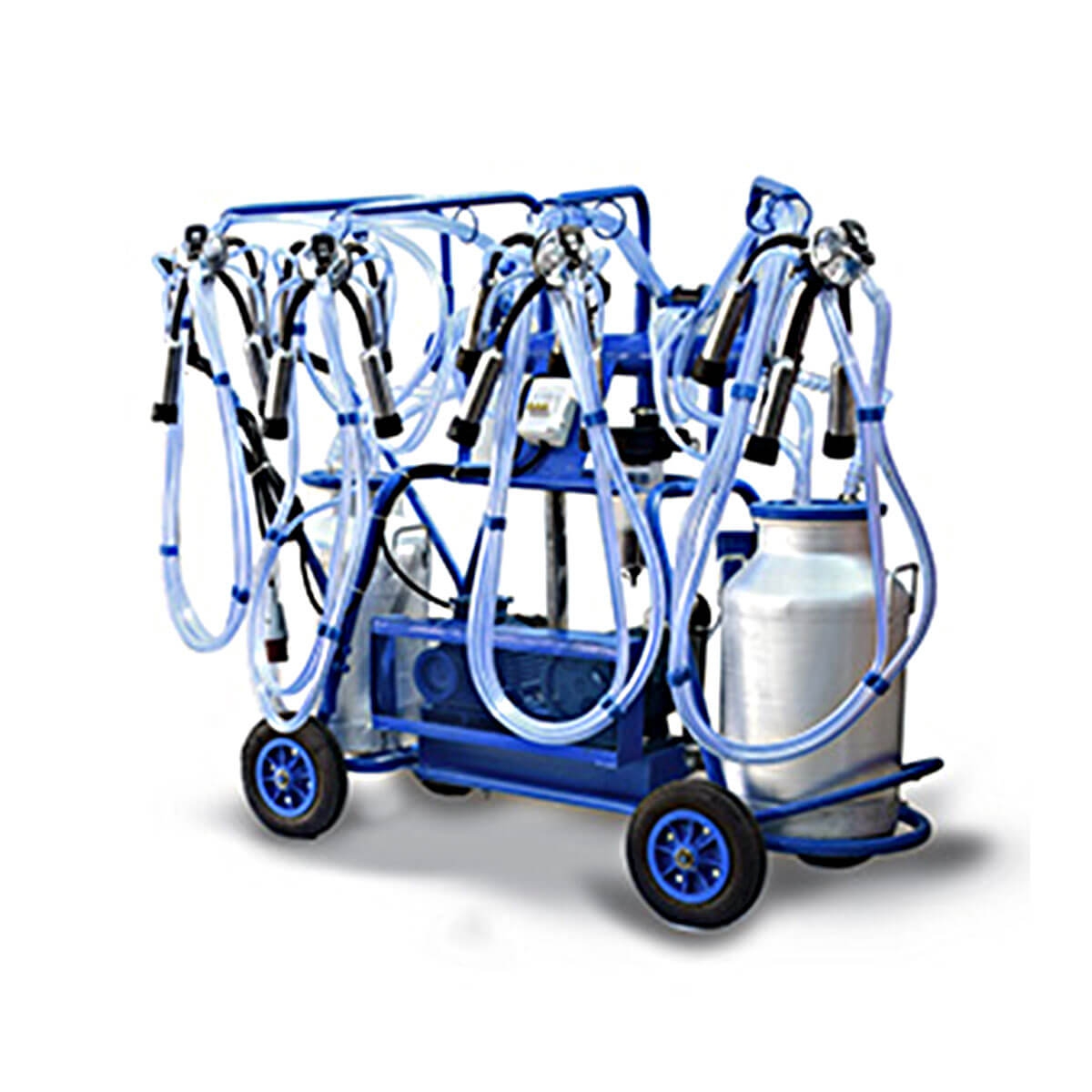 شیردوش گاو چهار واحدی تسمه‌ای صبا