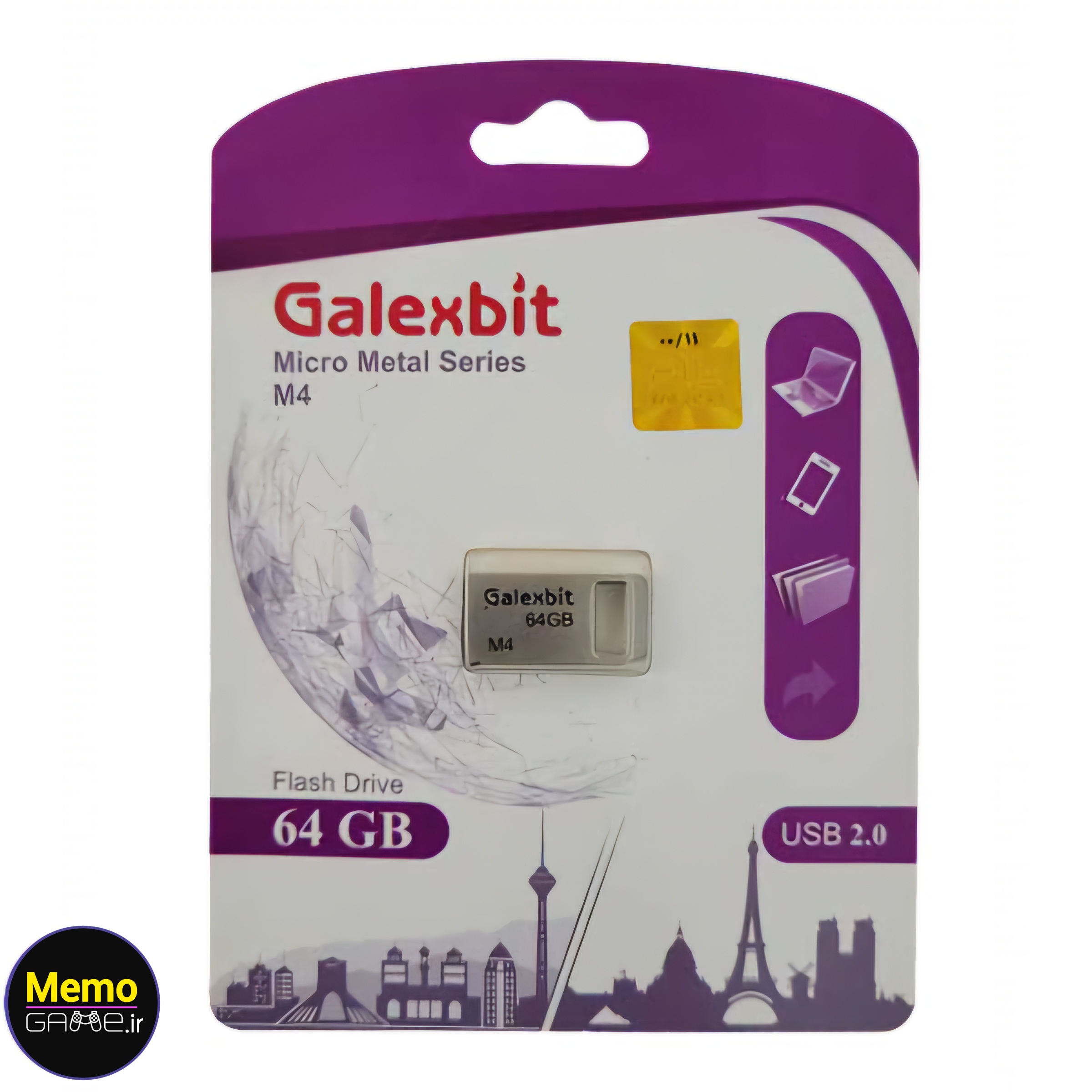 فلش مموری گلکسبیت مدل M4 ظرفیت 64 گیگابایت