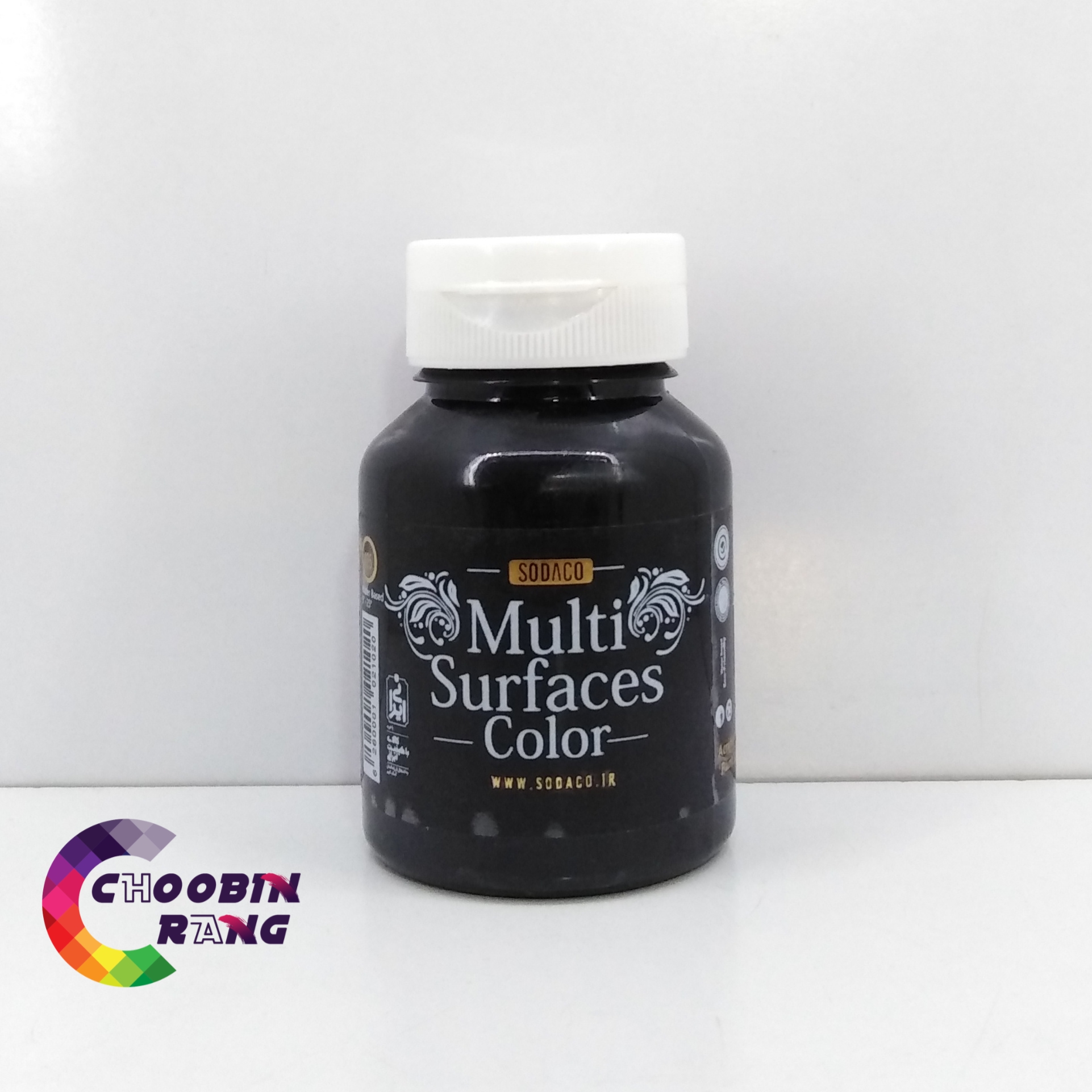 رنگ مولتی سورفیس مشکی سوداکو 2424