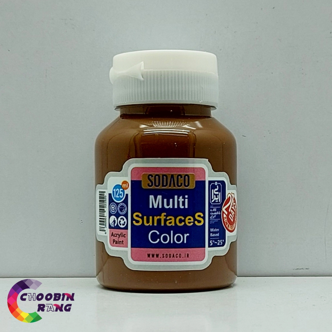 رنگ مولتی سورفیس دارچینی سوداکو 125 میل