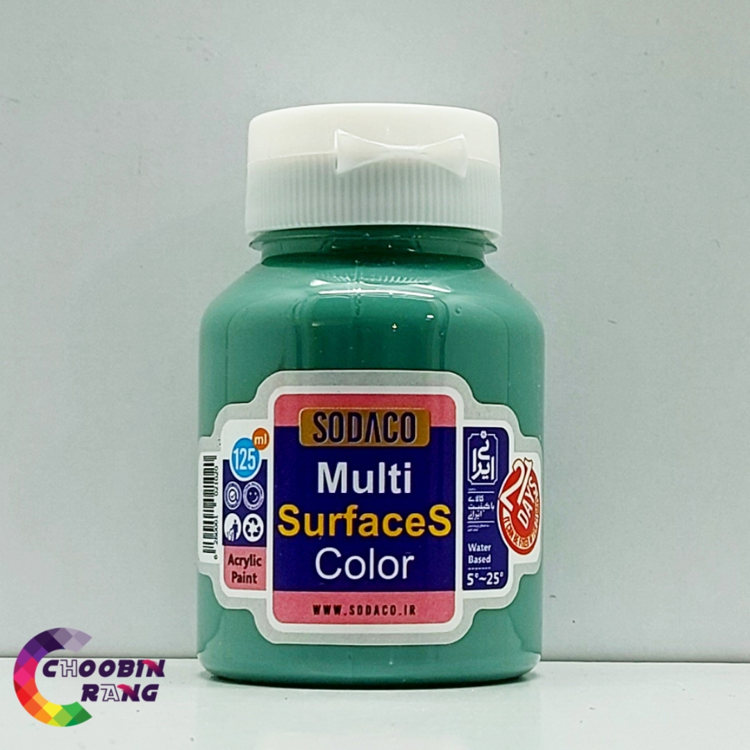 رنگ مولتی سورفیس سبز ذغالی سوداکو