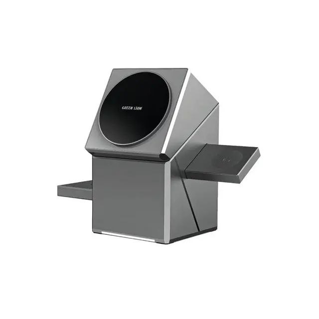 شارژر مغناطیسی 15 وات گرین لاین مدل Power Trio 3in1 Wireless Charger