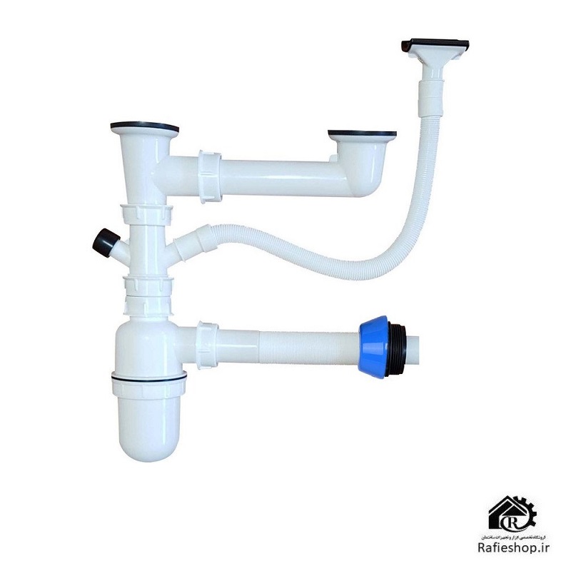 سیفون-دو-لگنه-نیمه-فانتزی-با-سرریز-سینی ویژه