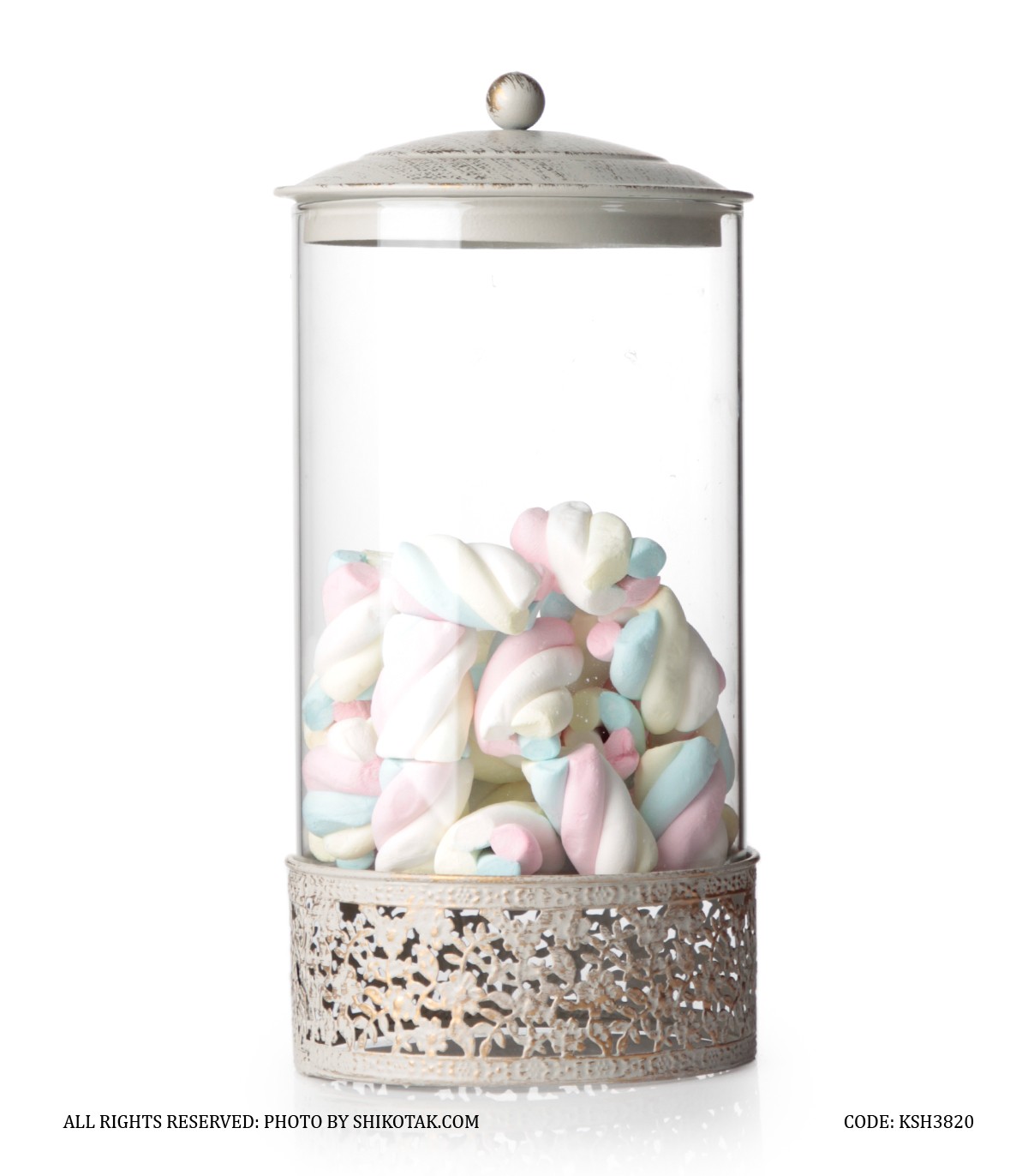 کندی باکس شیشه ای بژ پایه کوتاه مدل مادیار